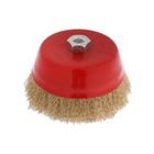 Щетка металлическая для УШМ ЛОМ, «чашка», М14, 150 мм - Фото 3