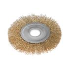 Щетка металлическая для УШМ ЛОМ, плоская, посадка 22 мм, 125 мм - Фото 3