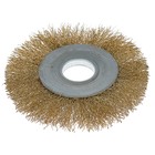 Щетка металлическая для УШМ ЛОМ, плоская, посадка 22 мм, 100 мм - Фото 3