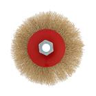 Щетка металлическая для УШМ ЛОМ, «тарелка», М14, 115 мм - Фото 4