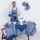 Фартук с карманом Этель «Сиеста», 60 × 70 см, рогожка, 160 г/м², 100%-ный хлопок - Фото 4