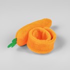 Игольница на браслете «Морковка», 23 × 4,5 см, цвет оранжевый - Фото 2