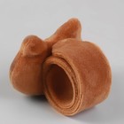 Игольница на браслете «Мишка», 23×6.5 см, коричневая - Фото 6