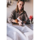 Игольница на браслете «Мишка», 23×6.5 см, коричневая - Фото 4