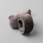 Игольница на браслете «Кошка», 23×6.5 см, серая - Фото 4