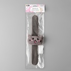 Игольница на браслете «Кошка», 23 × 6,5 см, цвет серый МИКС - Фото 7