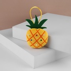 Игольница с петлёй «Ананас», 6.5×6.5×3 см, жёлтая - Фото 2