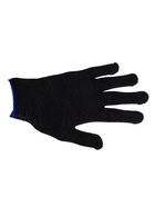 Перчатки садовые, хб, вязка 10 класс, 4 нити, размер 9, без покрытия, чёрные - Фото 10