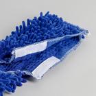 Насадка для плоской двусторонней швабры Доляна арт. 752845, 3092554, 40×10 см, микрофибра букли, цвет МИКС - Фото 6