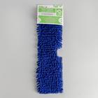 Насадка для плоской двусторонней швабры Доляна арт. 752845, 3092554, 40×10 см, микрофибра букли, цвет МИКС - Фото 7