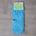 Насадка для плоской двусторонней швабры Доляна арт. 752845, 3092554, 40×10 см, микрофибра букли, цвет МИКС - Фото 4