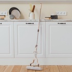 Швабра со складным отжимом PVA Доляна, насадка 27×6 см, стальная составная телескопическая ручка 100(125) см - Фото 3