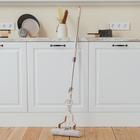 Швабра со складным отжимом PVA Доляна, насадка 27×6 см, стальная составная телескопическая ручка 100(125) см - Фото 2