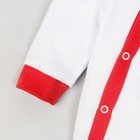 Комбинезон "Любимчик деда мороза", рост 74-80 см, 9-12 мес(26 р-р), 100% хл, интерлок   2412972   35 - Фото 4