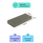 Пластилин скульптурный серый, твёрдый, 1000 г, «Гамма» - Фото 3