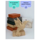 Пластилин скульптурный серый, твёрдый, 1000 г, «Гамма» - Фото 5