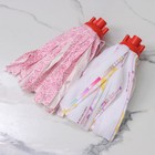 Насадка для швабры ленточная Доляна «Полоски», микрофибра, 30×8×8 см, МИКС - Фото 5