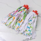 Насадка для швабры ленточная Доляна «Полоски», микрофибра, 30×8×8 см, МИКС - Фото 7