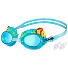 Очки для плавания детские ONLYTOP «Ракушки», беруши - фото 25063977