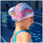 Очки для плавания детские ONLYTOP «Тачки», беруши, цвет красный - Фото 3