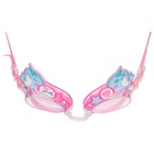 Очки для плавания детские ONLYTOP «Нарвалы», беруши, цвет розовый - Фото 7