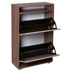 Тумба для обуви №1, 590х250х940, Шимо темный/Шимо светлый - фото 25604890