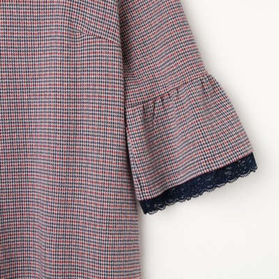 Платье женское Беата, цвет коричневй, размер 46