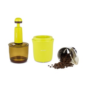 

Кофемолка Oursson OG2075/GA, 250 Вт, 75 г, градуировка чаши, зелёная