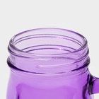 Банка стеклянная с крышкой и трубочкой «Череп. Хэллоуин», 400 мл, 11×8.5×13 см, цвет МИКС - Фото 6