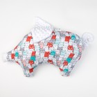 Подушка Крошка Я 45×30 см, цв. белый , хлопок/полиэстер - Фото 1