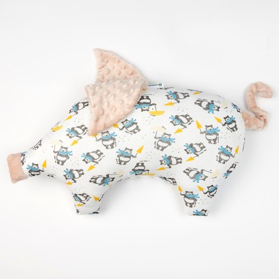 Подушка Крошка Я 45×30 см, цв. бежевый, хлопок/полиэстер