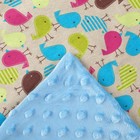 Одеяло Крошка Я 110х140 см, цвет голубой - Фото 5
