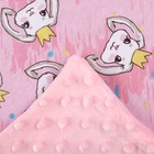 Одеяло Крошка Я 110х140 см, цвет розовый - Фото 5