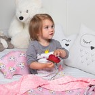 Одеяло Крошка Я 110х140 см, цвет розовый - Фото 6