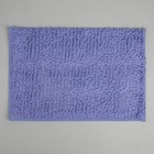 Коврик для дома Доляна «Букли», 40×60 см, цвет сиреневый - Фото 1