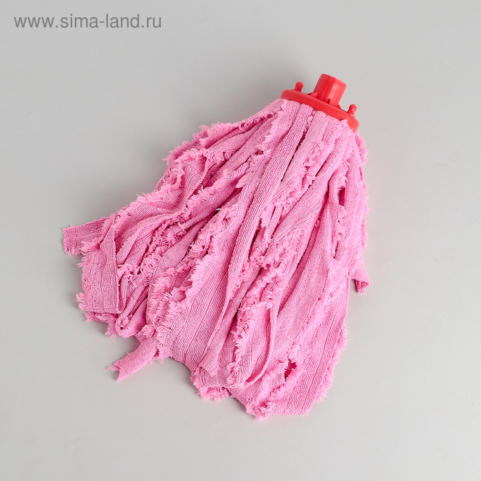 Насадка для швабры ленточная Доляна, микрофибра, 150 гр, цвет МИКС - Фото 1