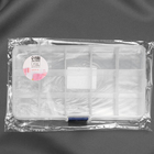Органайзер для декора, со съёмными ячейками, с подвесом, 15 отделений, 17,5 × 10 × 2 см, цвет прозрачный - Фото 6