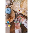 Органайзер для ниток, на 25 шпулек, 12.3×10×2.5 см, прозрачный - Фото 3