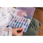 Органайзер для хранения мелочей, передвижные ячейки, 24 ячейки, 19.5×13.5×3.5 см, прозрачный - Фото 7