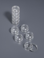 Органайзер для хранения мелочей, 25 баночек, 3.6 мл, 19×9.5×3.5 см, прозрачный - Фото 2