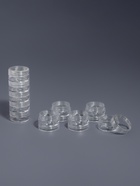 Органайзер для хранения мелочей, 25 баночек, 3.6 мл, 19×9.5×3.5 см, прозрачный - Фото 3