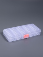 Органайзер для хранения мелочей, 25 баночек, 3.6 мл, 19×9.5×3.5 см, прозрачный - Фото 6