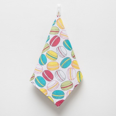 Полотенце Этель «Макарон», 34 × 60 см, рогожка 160 г/м², 100%-ный хлопок