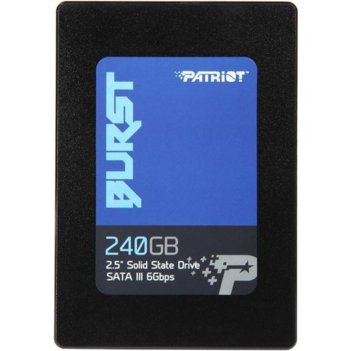 Накопитель SSD Patriot SATA III PBU240GS25SSDR Burst 240Gb 2.5" - фото 51295541