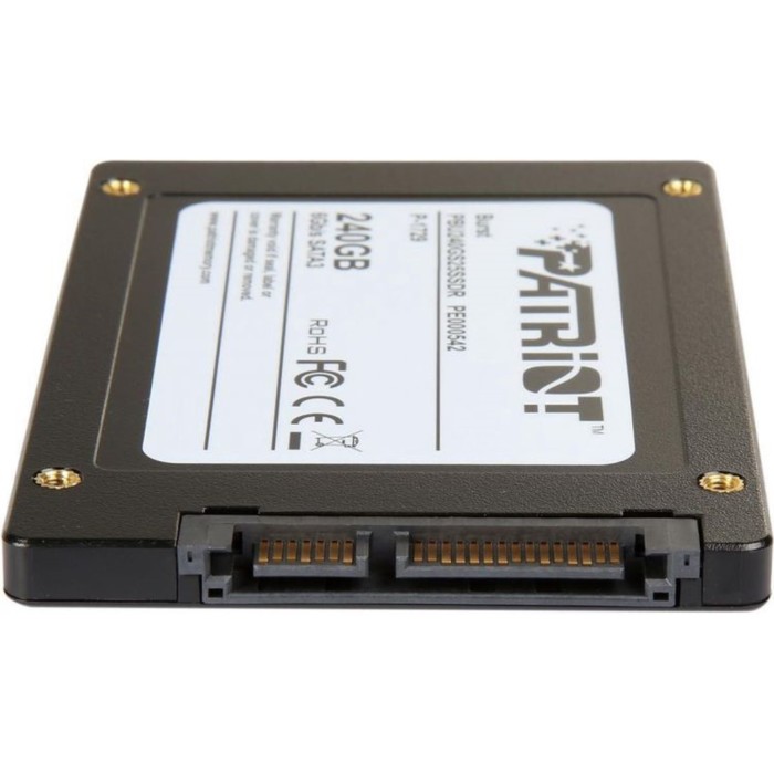 Накопитель SSD Patriot SATA III PBU240GS25SSDR Burst 240Gb 2.5" - фото 51295542