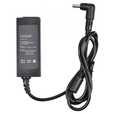 Адаптер питания Buro BUM-0036S40, автоматический, 40 Вт, 9.5 В-20 В, 8-переходников