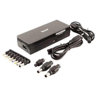 Адаптер питания Buro BUM-1129М120, ручной, 120 Вт, 12 В-24 В, 11-переходников, 1xUSB, 1 A