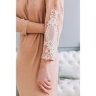 Аппликации пришивные «Лейсы», 28 × 7 см, пара, цвет молочный - Фото 2