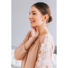 Аппликации пришивные «Лейсы», 42,5 × 9 см, пара, цвет белый - Фото 2