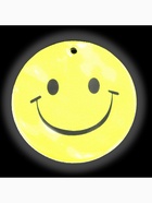 Светоотражающий элемент «Улыбка», двусторонний, d=5.3 см, жёлтый - Фото 4